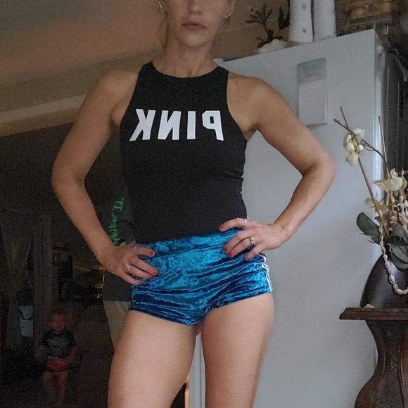 NWOT, VS Pink hi-neck onsie tank top - Picture 8 of 8